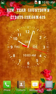 Photo Clock Live Wallpaper android App screenshot 2