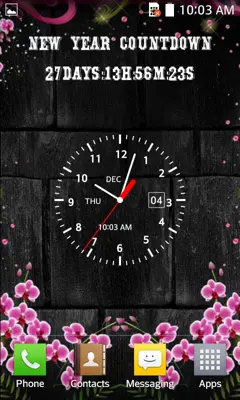 Photo Clock Live Wallpaper android App screenshot 4