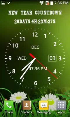 Photo Clock Live Wallpaper android App screenshot 5